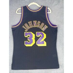 Mitchell & Ness Swingman Jersey Magic Johnson #32 Lakers 1984-85 Mens Large NWOT